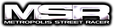 Metropolis Street Racer logo for Sega Dreamcast